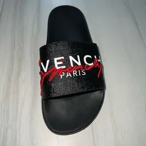 Givenchy | Shoes | Givenchy Paris Signature Logo Slides  display picture 3